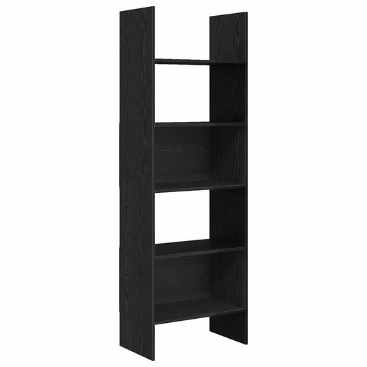 Bücherregal Schwarze Eiche 60 x 35 x 180 cm Holzwerkstoff