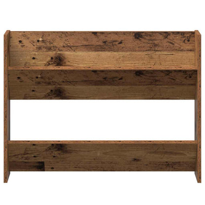Wandschuhschränke mit Regal 2 pcs Altholz Holzwerkstoff