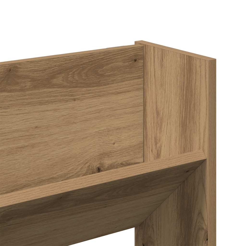Wandschuhschränke 2 pcs Eiche handwerklich Holzwerkstoff