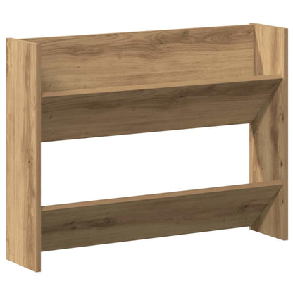 Wandschuhschränke 2 pcs Eiche handwerklich Holzwerkstoff