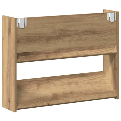 Wandschuhschränke 2 pcs Eiche handwerklich Holzwerkstoff