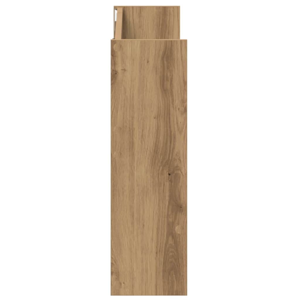 Wandschuhschränke 2 pcs Eiche handwerklich Holzwerkstoff