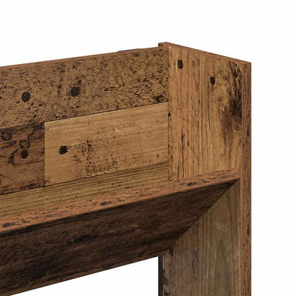 Wandschuhschränke mit Regal 2 pcs Altholz Holzwerkstoff