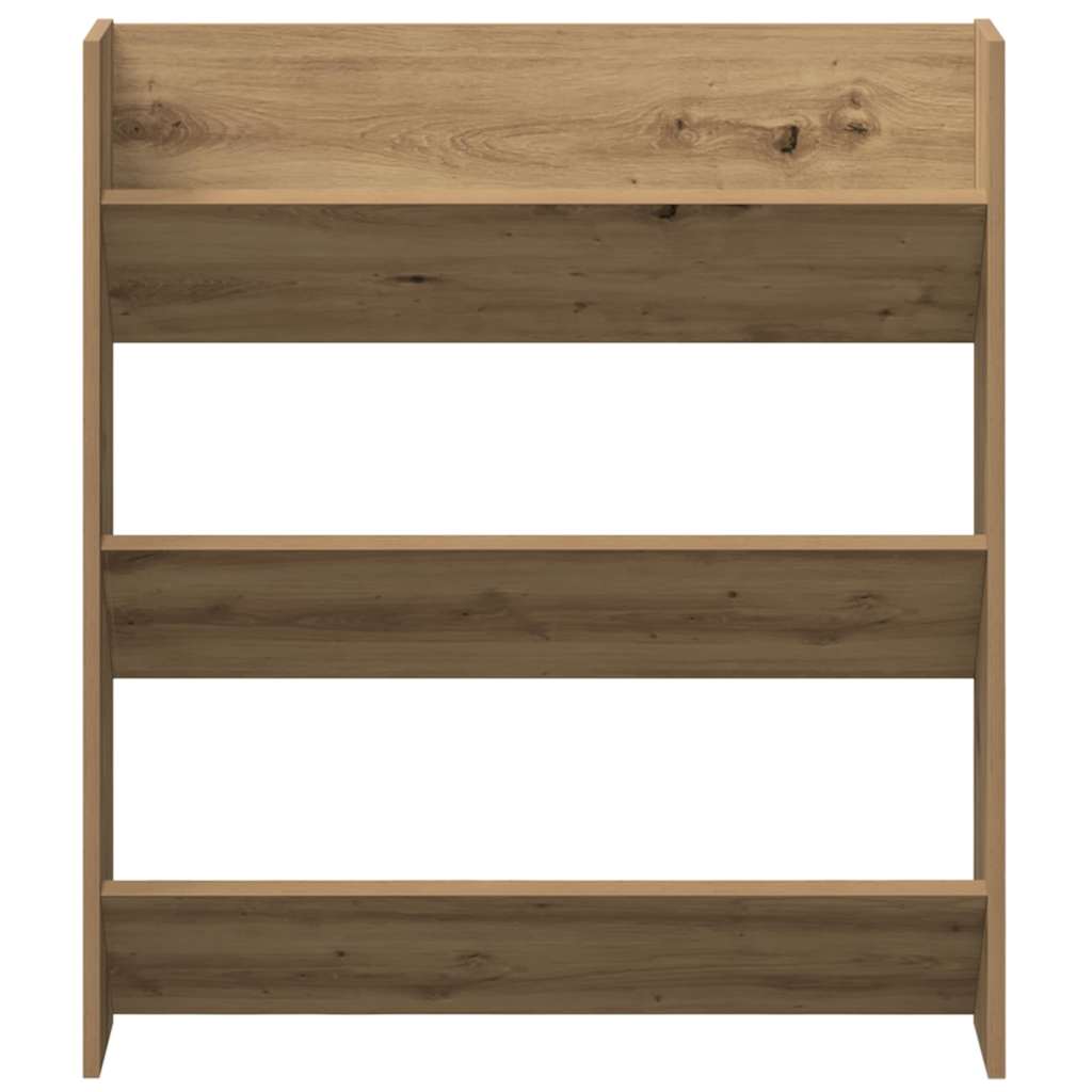 Wandschuhschränke 2 pcs Eiche handwerklich Holzwerkstoff