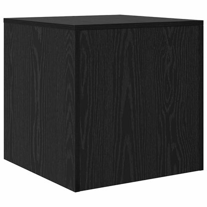 Kaffee-Tische 3 pcs Schwarze Eiche 45 x 45 x 45 cm