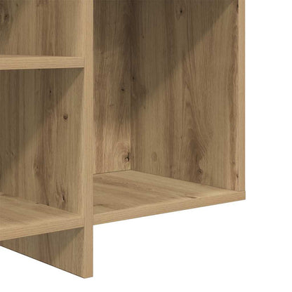 Sideboard Eiche handwerklich 120 x 30 x 75 cm Holzwerkstoff