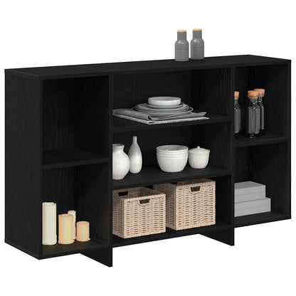 Sideboard Schwarze Eiche 120 x 30 x 75 cm Holzwerkstoff