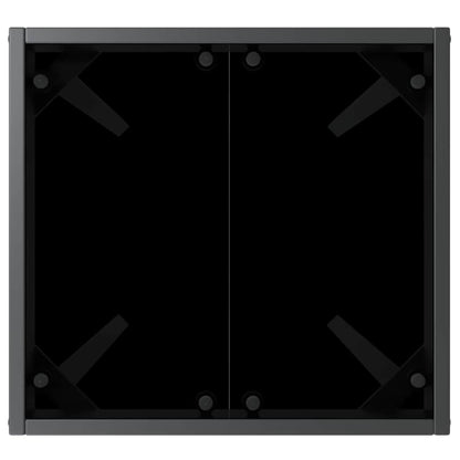 Liegestühle 3 pcs Schwarz und Weiß 40 x 40 x 40,5 cm Poly-Rattan