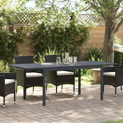 Ausziehtisch 2 pcs Anthrazit 210 x 90 x 73 cm Stahl