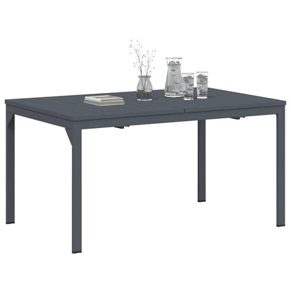 Ausziehtisch 2 pcs Anthrazit 210 x 90 x 73 cm Stahl