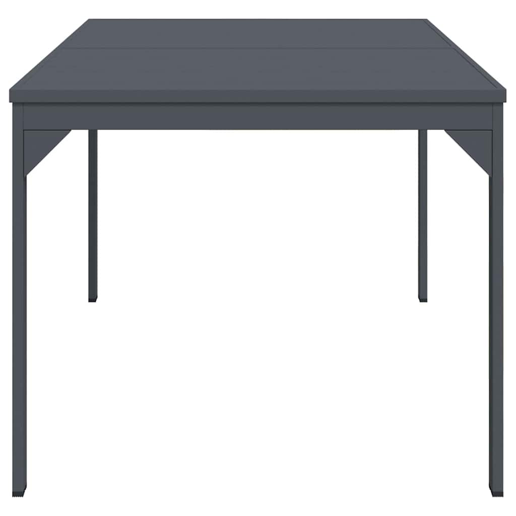 Ausziehtisch 2 pcs Anthrazit 210 x 90 x 73 cm Stahl