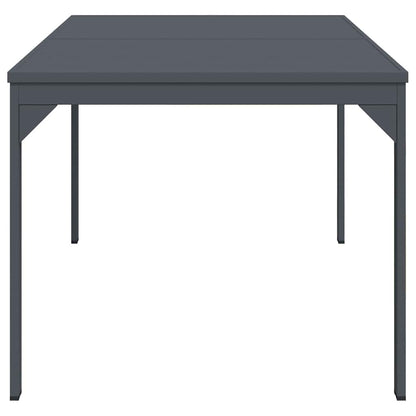 Ausziehtisch 2 pcs Anthrazit 210 x 90 x 73 cm Stahl