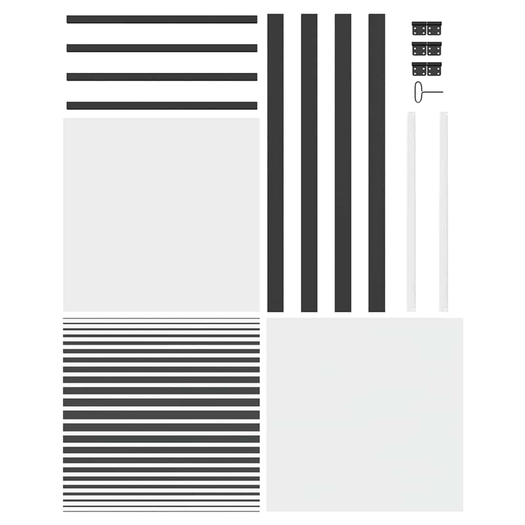 Innentür Schwarz 76 x 201.5 cm
