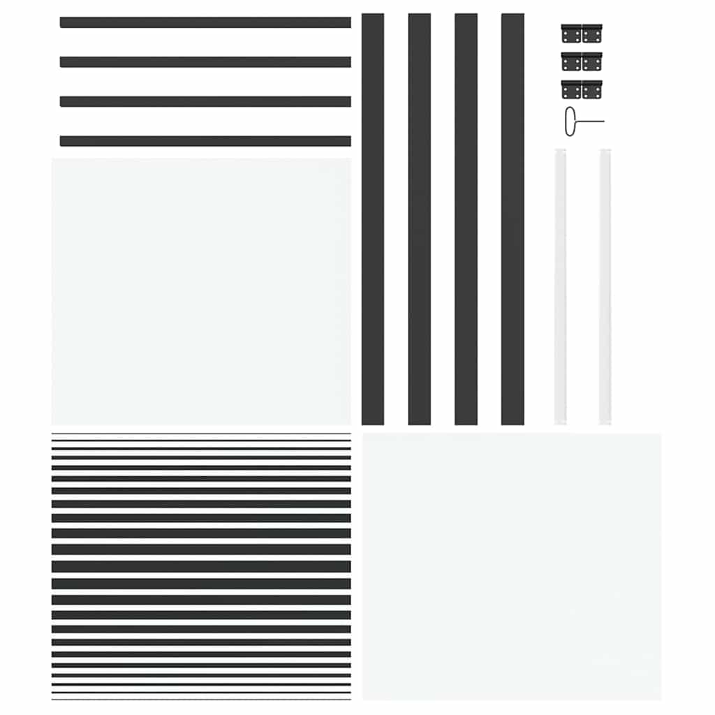 Innentür Schwarz 83 x 201.5 cm
