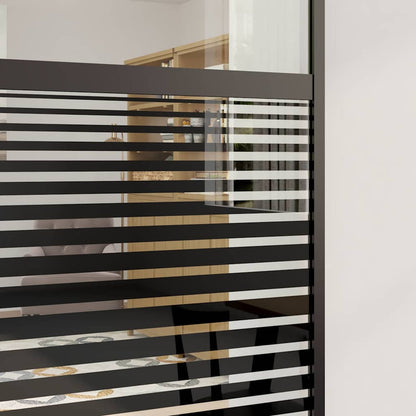 Schiebetür Schwarz 76 x 205 cm