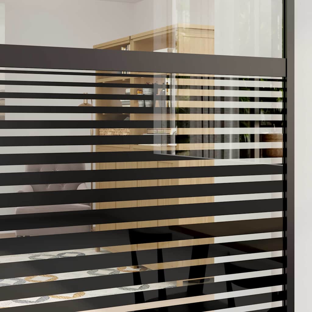 Schiebetür Schwarz 102,5 x 205 cm