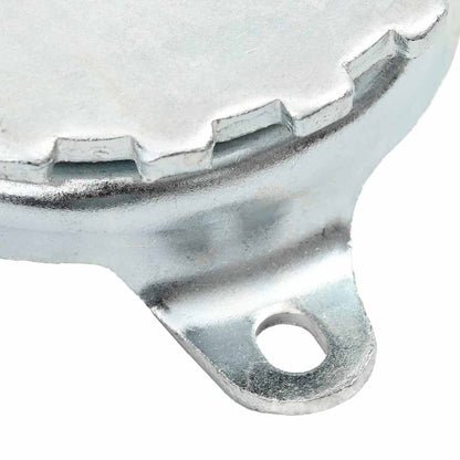 360-Grad Schwenkpedal Silber 21,5 x 14 x 6 cm Stahl