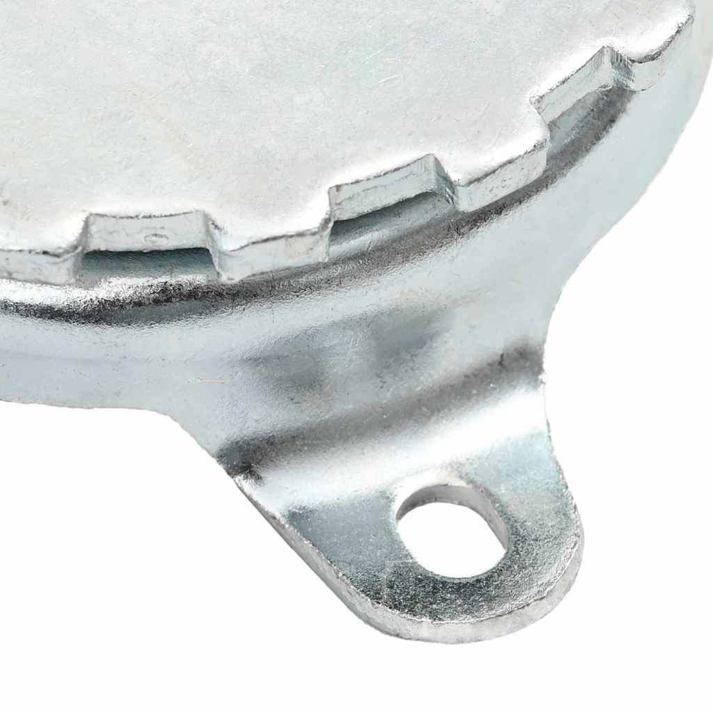 Schwenkpedal Silber 22 x 14 x 6 cm Stahl