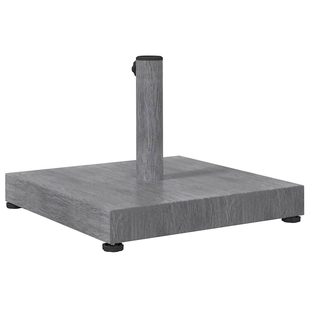Schirmständer für draußen Dunkles Holz 45 x 45 x 31,5 cm