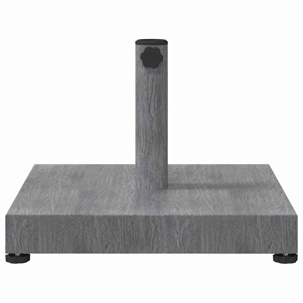 Schirmständer für draußen Dunkles Holz 45 x 45 x 31,5 cm