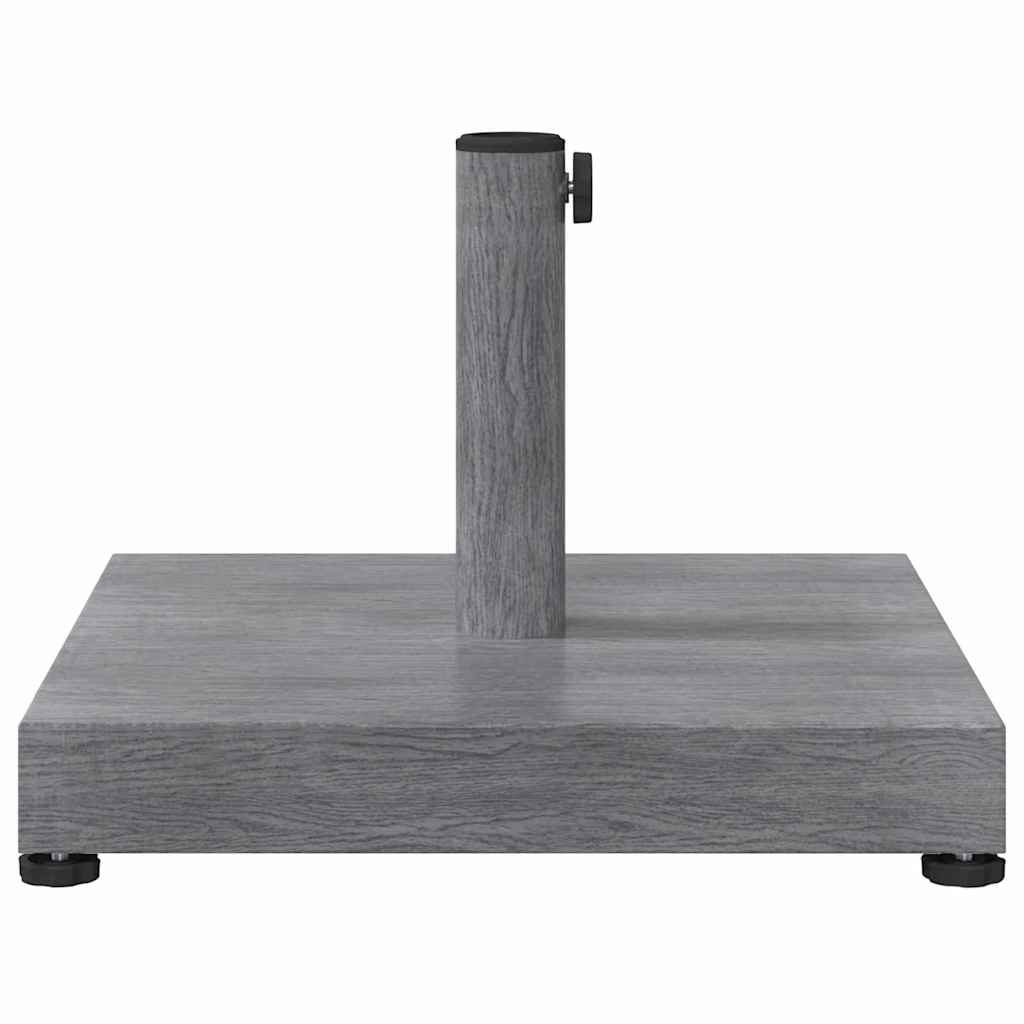 Schirmständer für draußen Dunkles Holz 45 x 45 x 31,5 cm