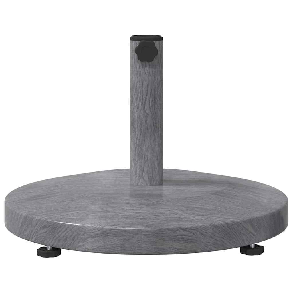 Schirmständer für draußen Dunkles Holz 48 x 48 x 32 cm