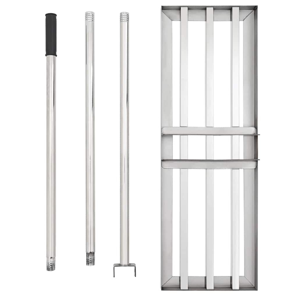 Garten-Nivellierer Manuell 75 x 25 x 200 cm