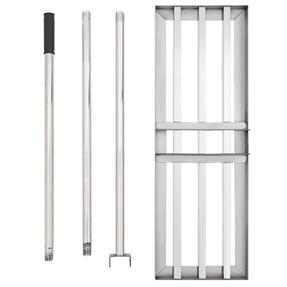 Garten-Nivellierer Manuell 75 x 25 x 200 cm