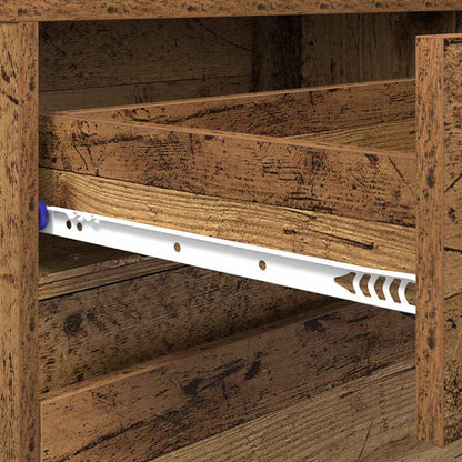 TV-Schränk mit Schubladen Braun 180 x 34 x 50 cm Holzwerkstoff