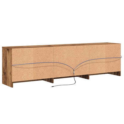 TV-Schränk mit Schubladen Braun 180 x 34 x 50 cm Holzwerkstoff