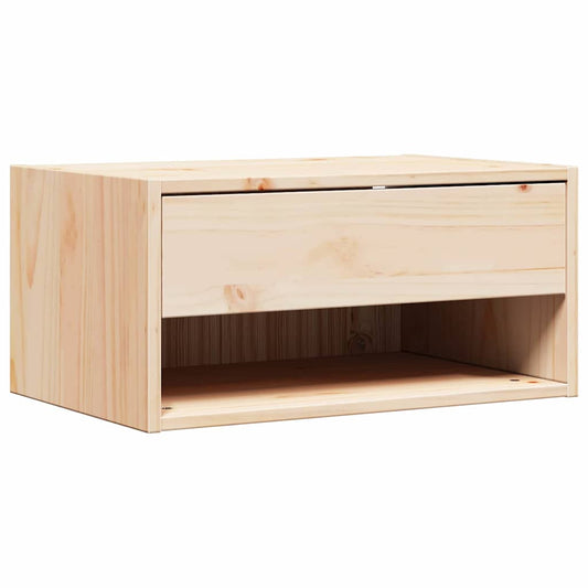 Nachttisch Braun 50 x 32,5 x 24 cm Massivholz Kiefer