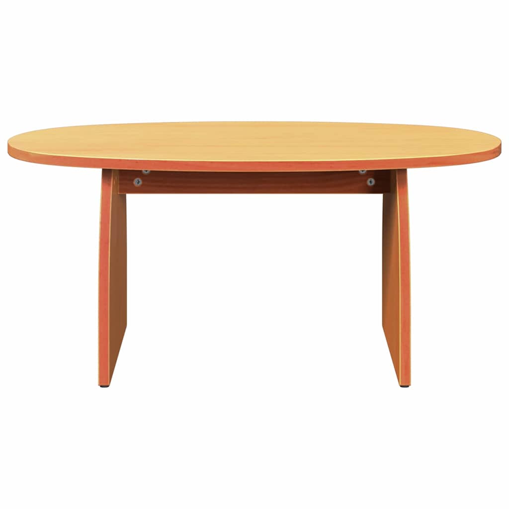 Couchtisch Wachsbraun 80 x 40 x 35 cm Massivholz Kiefer