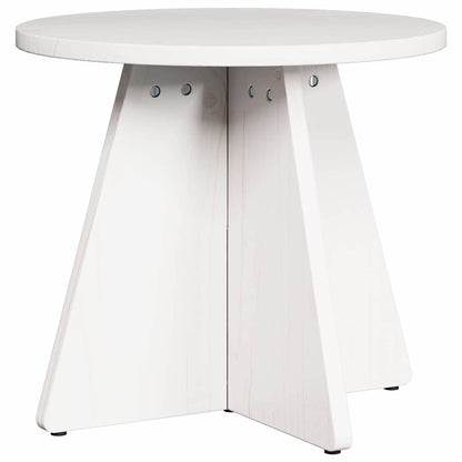Couchtisch 3 pcs Weiß 49 x 49 x 30 cm Massivholz Kiefer
