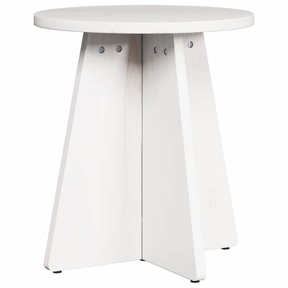 Couchtisch 3 pcs Weiß 49 x 49 x 30 cm Massivholz Kiefer