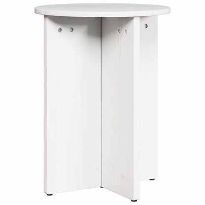Couchtisch 2 pcs Weiß 41,5 x 41,5 x 41 cm Massivholz Kiefer