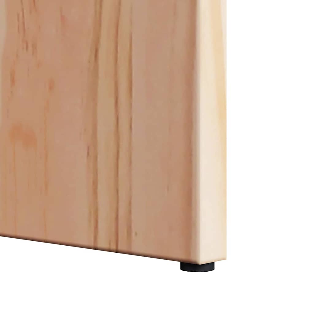 Couchtisch 2 pcs Natur 49 x 49 x 28 cm Massivholz Kiefer