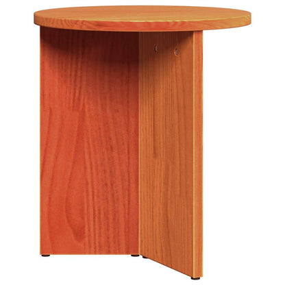 Couchtisch 2 pcs Wachsbraun 49 x 49 x 28 cm Massivholz Kiefer