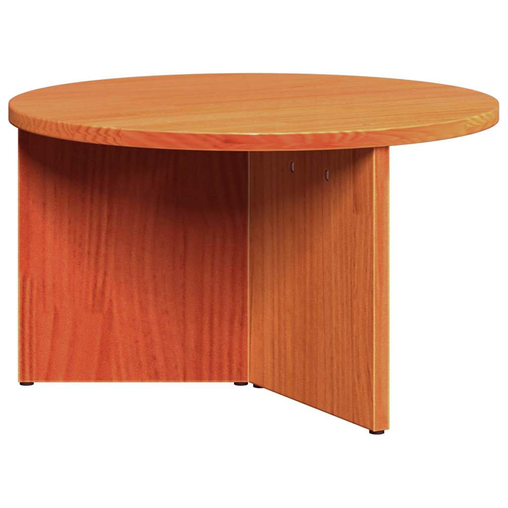 Couchtisch 2 pcs Wachsbraun 49 x 49 x 28 cm Massivholz Kiefer