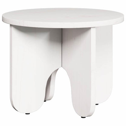 Couchtisch 2 pcs Weiß 39.5 x 39.5 x 30 cm Massivholz Kiefer