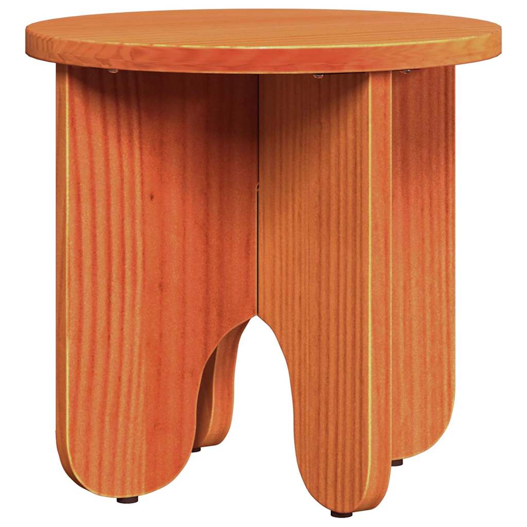 Couchtisch 2 pcs Wachsbraun 39.5 x 39.5 x 30 cm