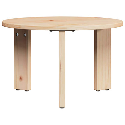 Couchtisch 2 pcs Natur 47,5 x 47,5 x 27 cm Massivholz Kiefer