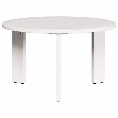 Couchtisch 2 pcs Weiß 47,5 x 47,5 x 27 cm Massivholz Kiefer
