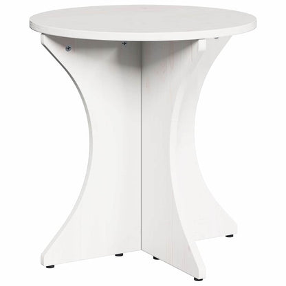 Couchtisch 2 pcs Weiß 46 x 46 x 47 cm Massivholz Kiefer