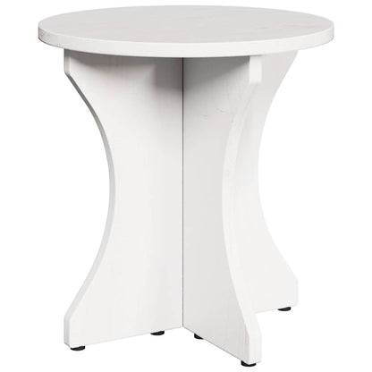 Couchtisch 3 pcs Weiß 46 x 46 x 47 cm Massivholz Kiefer