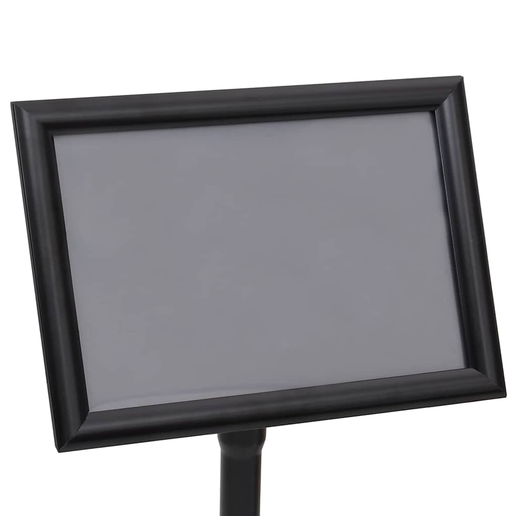 Plakatständer 2 pcs Schwarz 45 x 33 x 88 cm Aluminiumlegierung