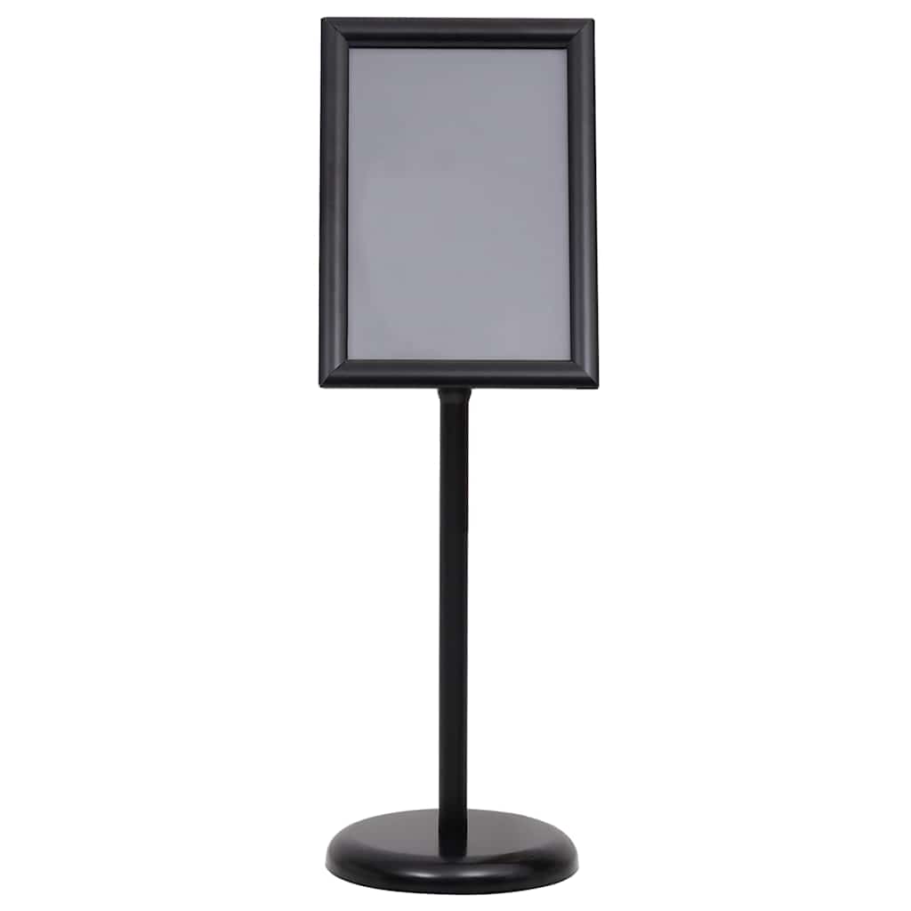 Plakatständer 2 pcs Schwarz 45 x 33 x 88 cm Aluminiumlegierung