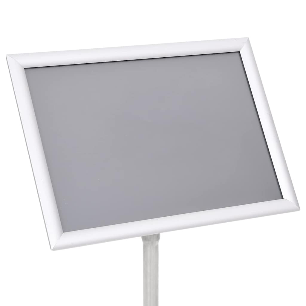 Plakatständer 2 pcs Silber 45 x 33 x 88 cm Aluminiumlegierung