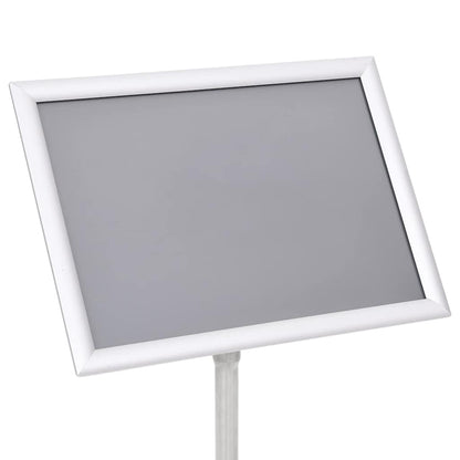 Plakatständer 2 pcs Silber 45 x 33 x 88 cm Aluminiumlegierung