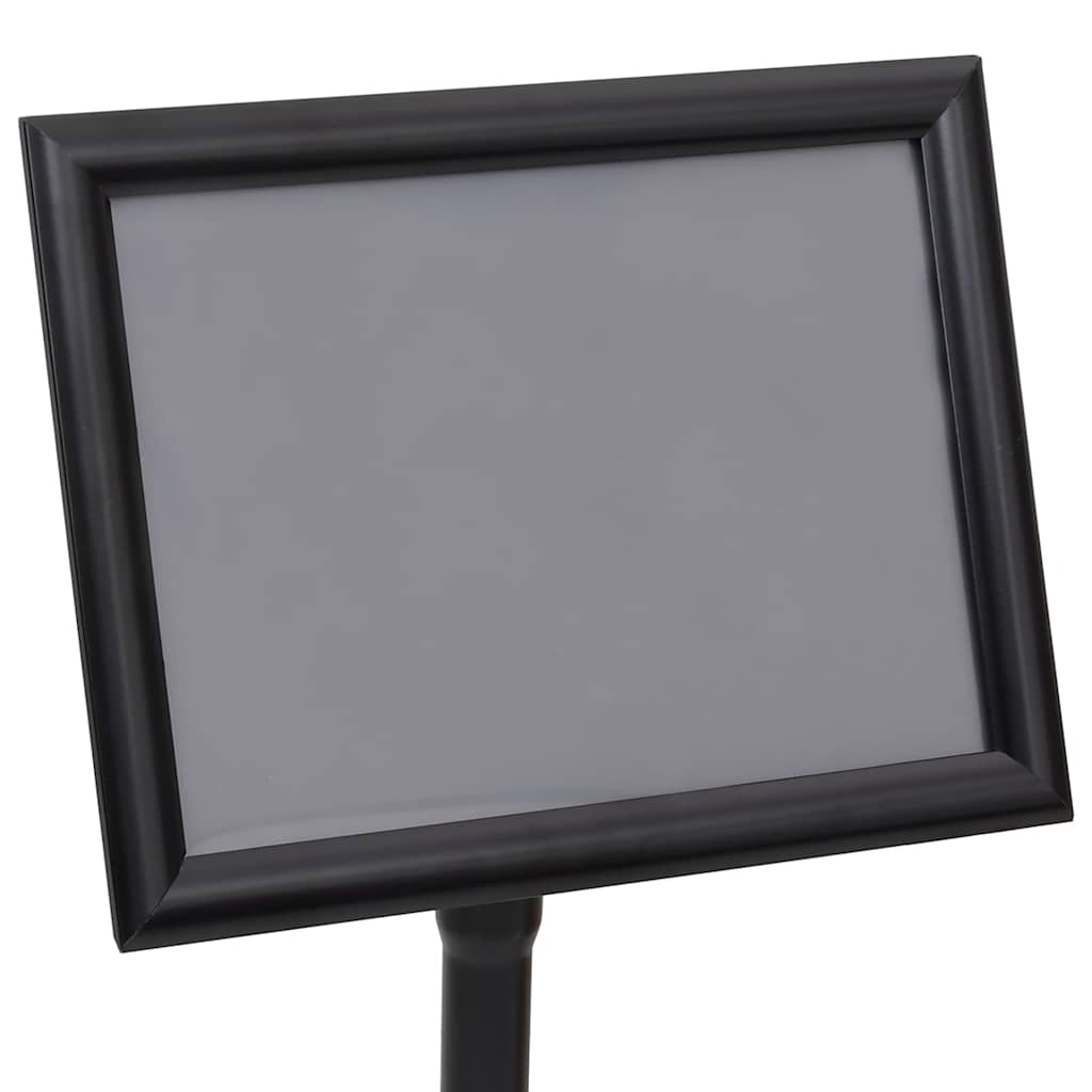 Plakatständer 2 pcs Schwarz 32,5 x 24 x 78 cm