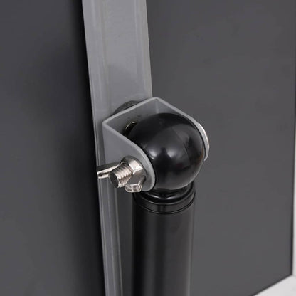 Plakatständer 2 pcs Schwarz 32,5 x 24 x 78 cm